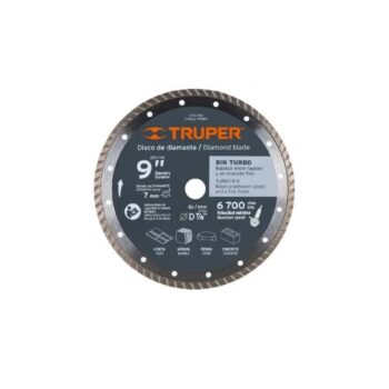 Disco De Corte 9 Diamantado Turbo Truper did 290