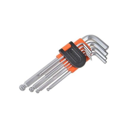 Llave Allen Tactix T/bola Larga 1,5 A 10 Mm (9piezas)