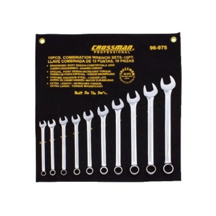 Llave Punta Y Corona Crossman 10 - 22mm (10pzas)
