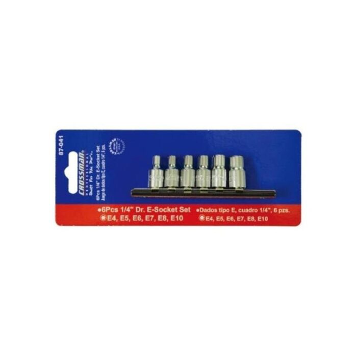Juego De Dados Crossman 1/4 E4 - E10 (6 Pzas) #87-041