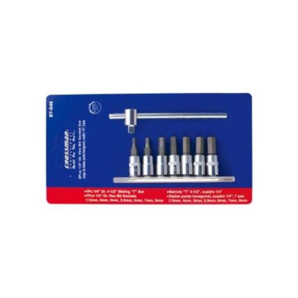 Juego De Dados Crossman 1/4 Pta Hex. (8 Pzas) #87-045