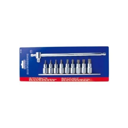 Juego De Dados Crossman Torx Tamper 1/2 (10pzas) #87-063