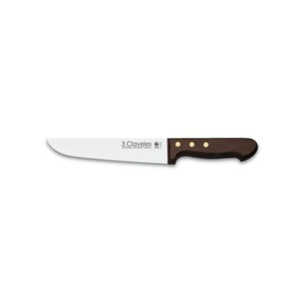 Cuchillo Carnicero Tres Claveles 20 Cms #1084