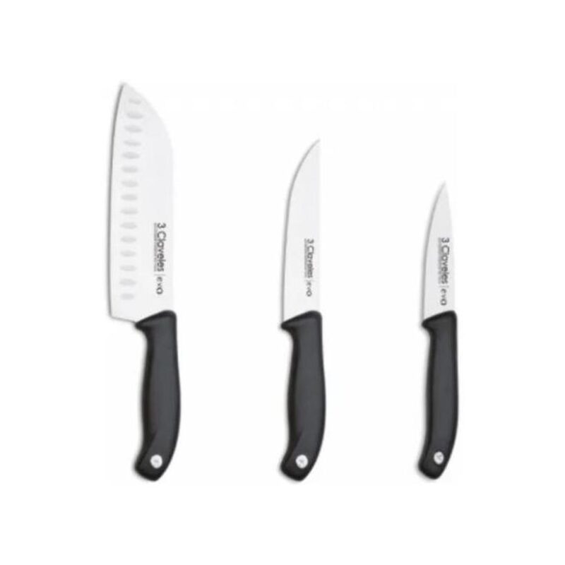 Cuchillos Tres Claveles (juego De 3 Piezas) #1734
