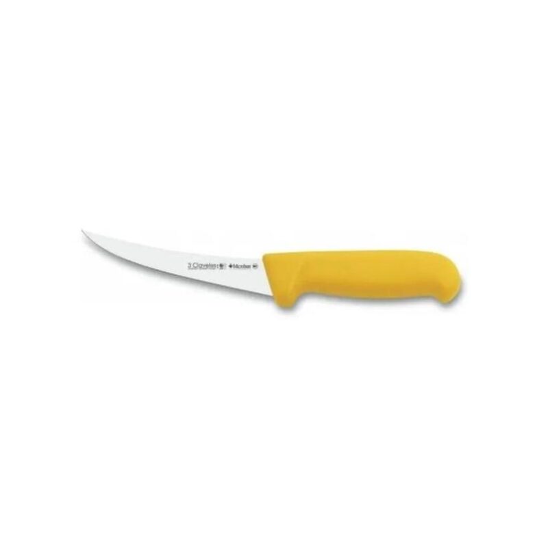Cuchillo Tres Claveles Deshuesar Curvo 13 Cms #8184
