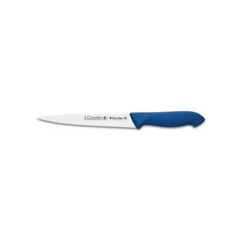 Cuchillo Filetear Tres Claveles 18 Cms #8271