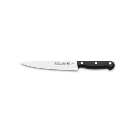 Cuchillo Filetear Tres Claveles 20 Cms #1945 (azul)